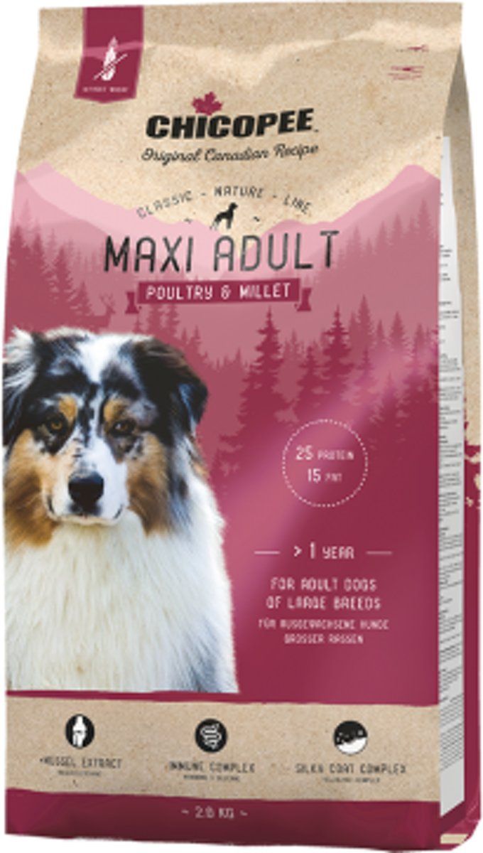 Chicopee CNL Maxi Adult Poultry & Millet - 15 kg