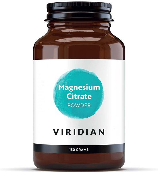 Viridian Magnesium Citrate Powder 150g