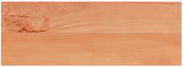 vidaXL - Raamprofielen - 2 stuks - Gevoerd - 80 x 30 x 2 cm - Massief beukenhout