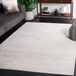 Safavieh Hedendaags tapijt voor woonkamer, eetkamer, slaapkamer - Hanna Collection, korte pool, ivoor, 91 x 152 cm