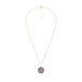 Fossil Sterling zilveren damesketting met karabijnsluiting