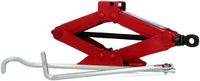Cartrend autoschaarkrik met zwengel, 1 ton, rood