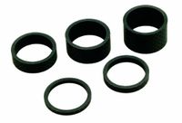 Point Carbon afstandsringenset 1 1/8" Head Spacer, zwart