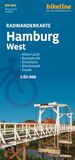 Radwanderkarte Verlag Esterbauer GmbH Radwanderkarte Hamburg West RW-HH1: Altes Land - Buxtehude - Elmshorn - Glückstadt - Stade, 1:60.000