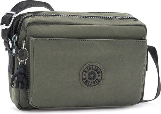 Kipling ABANU M Crossbody - Green Moss - Crossbodytas - Vrouwen