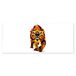 Homemania Muurfoto, Feline-dieren, voor woonkamer, slaapkamer, meerkleurig, 70 x 3 x 100 cm, HM20KNV70 x 100 – 146, polyester, hout