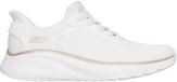 Skechers Bobs Sport Squad Chaos Sneakers Dames Wit Goud