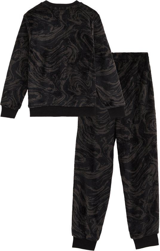 WE Fashion Jongens fleece pyjama met print