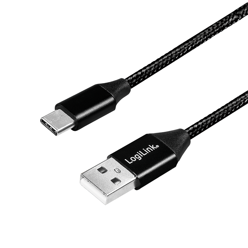 LogiLink CU0140 USB-kabel 1 m Zwart