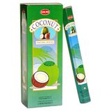 Nieuw: HEM Wierook - Coconut - Slof (6 pakjes/120 stokjes)