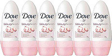 Dove Deodorant Roller Beauty Finish Voordeelverpakking 6x50ml