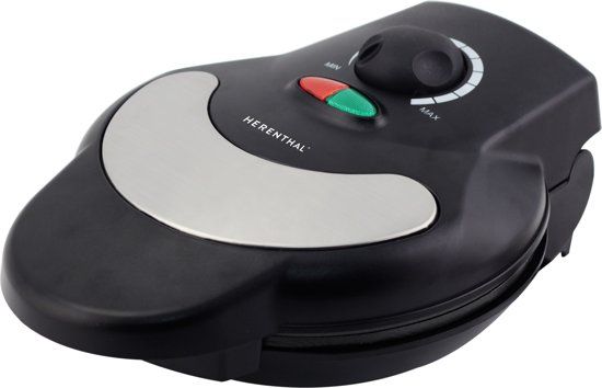 Herenthal Wafelijzer Zwart - 5407004740294