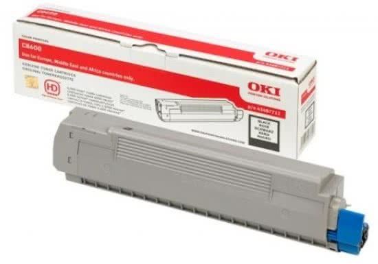 Oki Toner - zwart voor de C8600 / C8800 6k