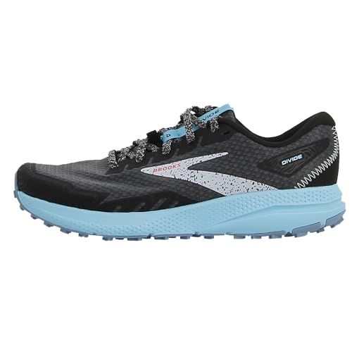 BROOKS Dames Divide 4 sneakers - Black Ebony Bluefish - 38 EU