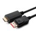 MicroConnect MC-DP-HDMI-5004K - DisplayPort naar HDMI Kabel - 5m - 4K - Zwart