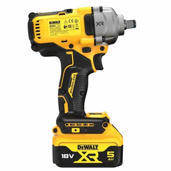 DeWalt DCF891P2T-QW 18V Li-ion XR Accu Slagmoersleutel set (1x 5.0Ah) in TSTAK koffer