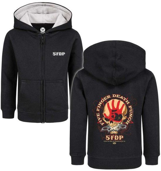 Five Finger Death Punch Metal-Kids - Knucklehead Kinder vesten zwart
