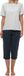 Schiesser Dames Pyjama Cotton Blauw Gestipt / Grijs
