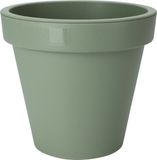 Pro Garden Bloempot - groen - rond - D30 cm - kunststof