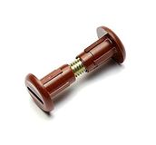 Bulk Hardware BH04787 Kast Connector Bindingspost met Staal M6 Schroef voor Houten Dikte, 30-35mm - Bruin, Pack van 25
