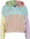 Full Volume by EMP Full Volume Kleurrijke korte hoodie met rits - Dames - M