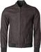 GMS-Moto Castillo, veste en cuir, Marron, S