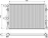 VALEO Radiateur moteur 701304
