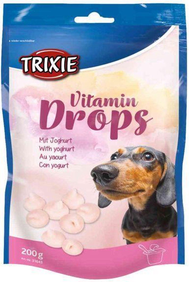 TRIXIE Vitaminedrops Yoghurt - 200g x 10