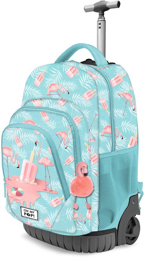 Karactermania Oh My Pop! Ice Flamingo-FAN GTS Trolley Rugzak