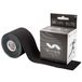 3B Scientific Tape Elite - [5 m x 5 cm] - tape/oefenband ter ondersteuning van spieren en gewrichten, verbetering van regeneratie, sport tape - zwart