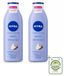 NIVEA 2 x Lichaamsmelk voor een zachte huid met sheaboter, 250 ml