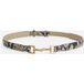ARKET Kayla Ceinture Serpent Marron Taille : M