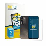 BROTECT - Screenprotector voor realme C100 4G (Voor+Camera) - Folie Beschermfolie transparant 2 Stuks