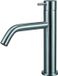 Qisani Flow middelhoge wastafelkraan Geborsteld Rvs 25636.02