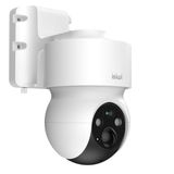 Isiwi Redi+ Gemotoriseerde camera 4G voor buiten, werkt op batterijen, met SIM, draadloze bewaking, 3 MP, SD-kaart, IP65, PIR-detectie, audio, compatibel met Alexa/Google, app voor smartphones