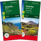 freytag KOMPASS Karten Tenerife North and South, Walking map Set 1:50.000