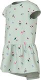 NAME IT Meisjes Jurk Pale Aqua Katoen Print Maat 116