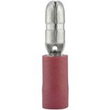 Vogt Verbindungstechnik 3920S Connecteur rond 0.50 mm² 1 mm² Diamètre de la broche : 4 mm Partiellement isolé Rouge 1 pièce(s)