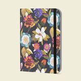 Peter Pauper Notitieboek / Mid Size Journal - Floral Elegance - met elastieksluiting - 16x21 cm