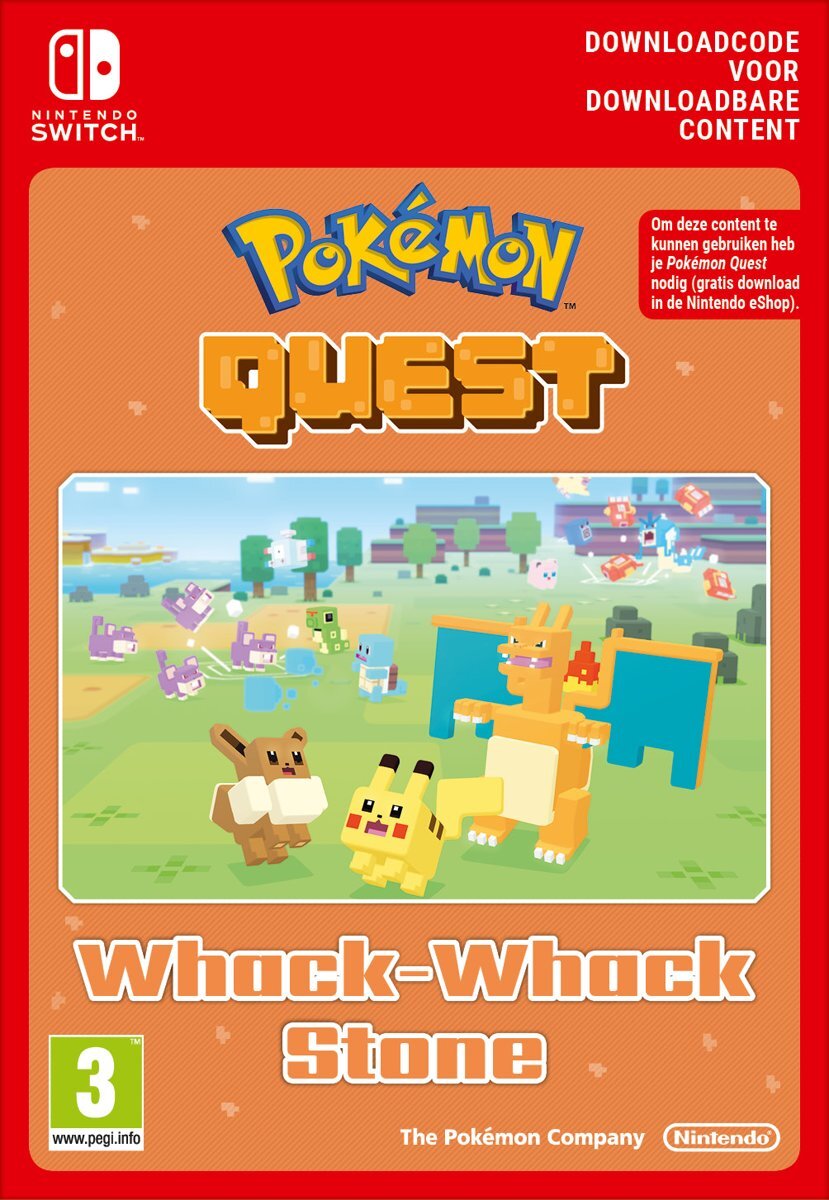 Nintendo pokemon quest whack-whack stone (download code) Nintendo Switch