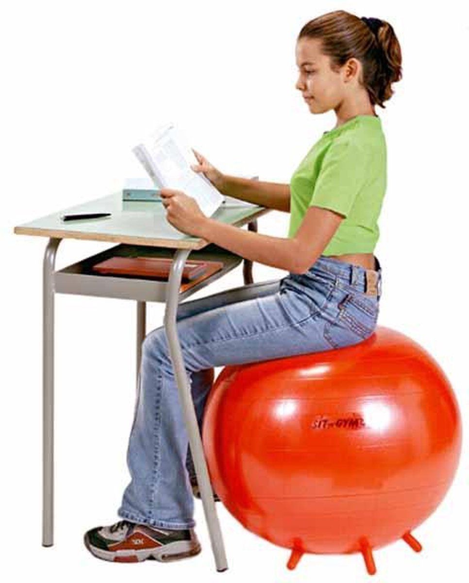 Gymnic (Ledraplastic) Gymnic Sit'n'Gym 65 BRQ - Zitbal - Blauw - Ø 65 cm