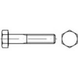 TOOLCRAFT 1063438 Boulon à tête hexagonale M36 160 mm Tête hexagonale extérieure DIN 931 Acier inoxydable A2 1 pièce