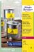 Avery Zweckform L6130-20 Folie-etiketten 210 x 148 mm Polyester folie Geel 40 stuk(s) Permanent hechtend Laser (kleur)