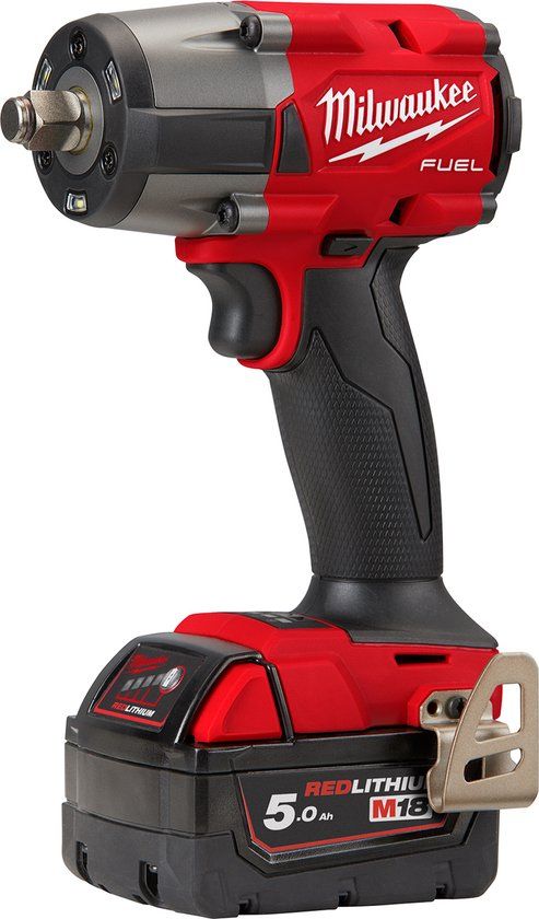 Milwaukee M18 FMTIW2F12-502X Accu Slagmoersleutel set (2x 5.0Ah accu) | 745Nm | 1/2"