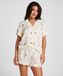 Hunkemöller Pyjama Short Satin Wit