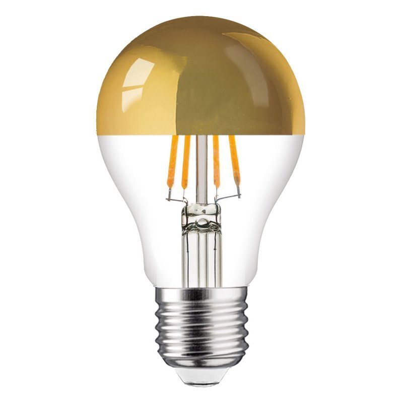 LEDmaxx led Kopspiegellamp Goud E27 4W 2200K 350lm Ã˜6x10.6cm