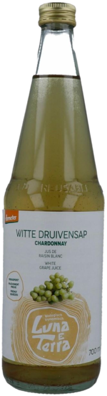 Luna e Terra Witte druivensap 6 x 700ml