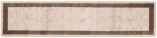 vidaXL Tapijt Runner MARSA Beige en Zwart 80 x 350 cm Polyester en PVC
