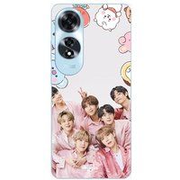 Oppo Etui Kpop BTS Roze Maniacase