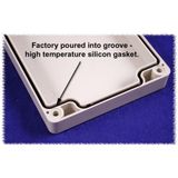 Hammond Electronics 1554RGASKET Pakking Silicone Zwart 2 stuk(s)